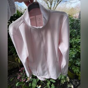 Apana Women's Light Pink Athletic Jacket.